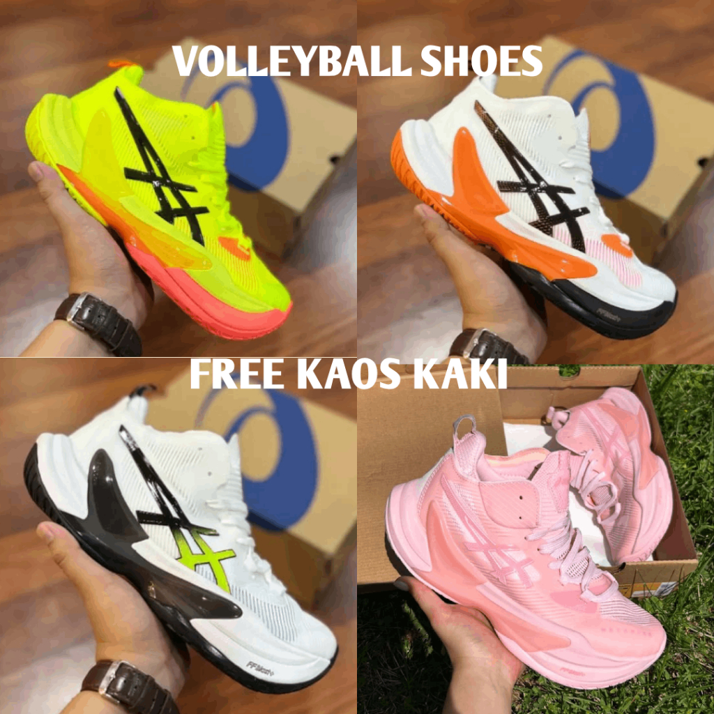 Sepatu Volly Wanita Metarise 2 Model Terbaru Sepatu Voli Ukuran 36 37 38 Cewek Cowok Anak-Anak Laki 