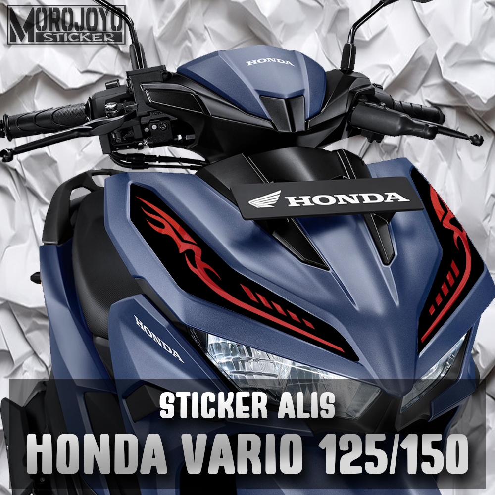 STICKER CUTTING VARIASI LAMPU ALIS CUSTOM NEW VARIO 125/150 STICKER ALIS UNTUK HONDA VARIO 125 150 T
