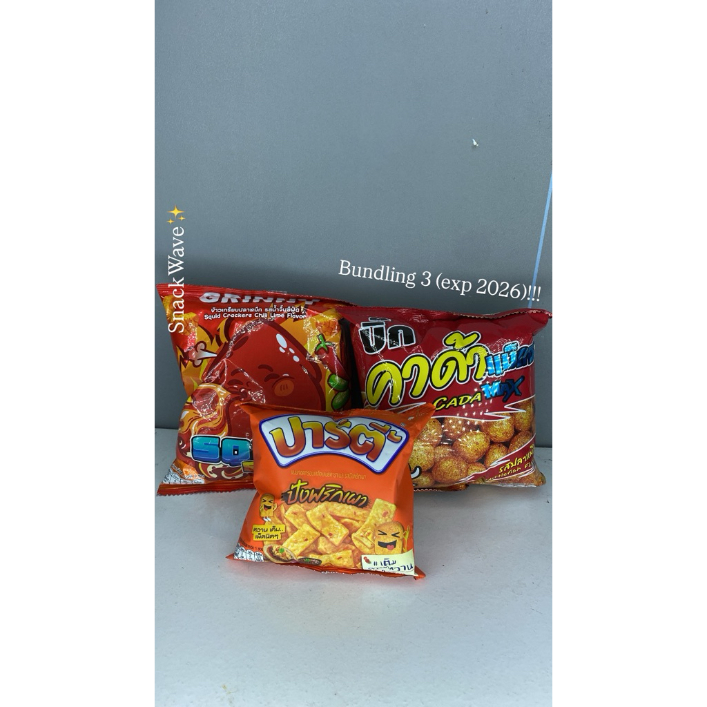 

BEST DEAL BUNDLING BANGKOK SNACK GET 3PCS