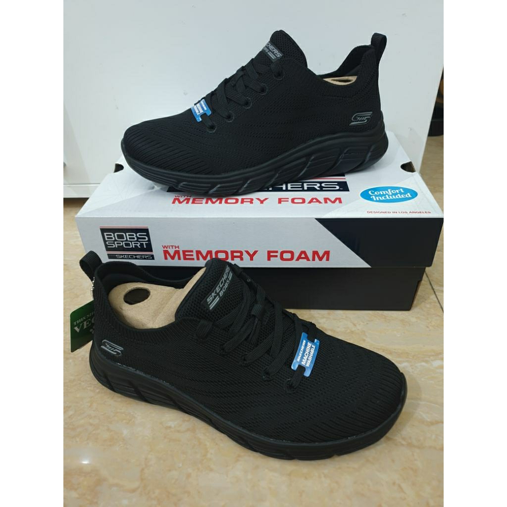 SKECHERS BOBS FULL BLACK