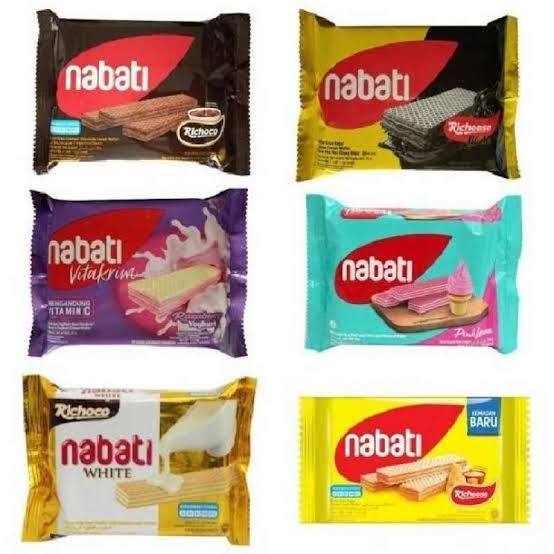 

Nabati Wafer Renyah Rasa Keju / Cokelat / Vanila – Camilan Ringan Lezat