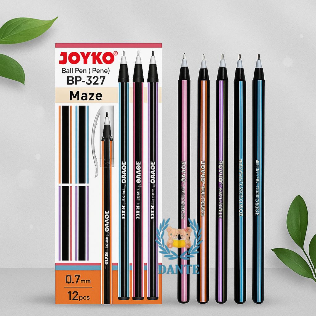 

Pulpen Joyko GP-327 MAZE 0.7mm Murah per Lusin
