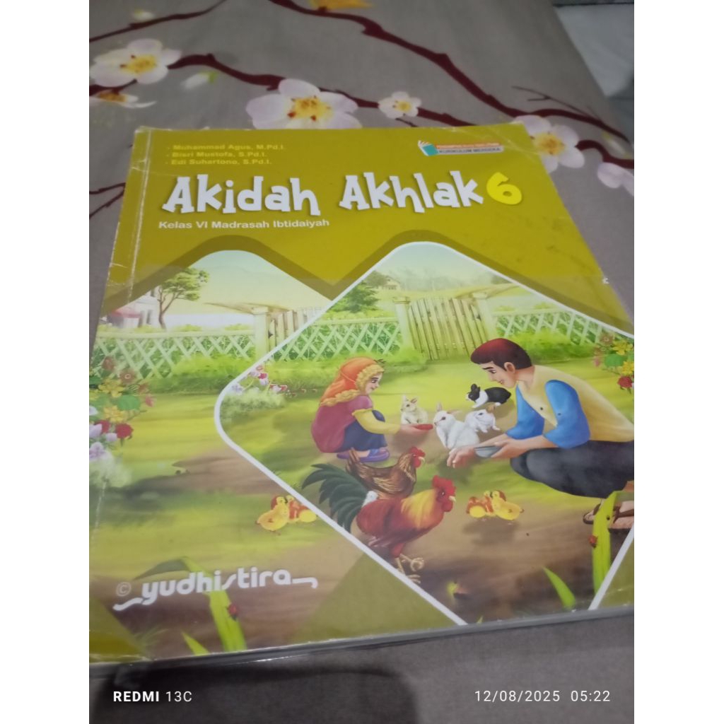 AKIDAH AKHLAK KELAS 6//SD/MI//YUDHISTIRA//PRELOVED