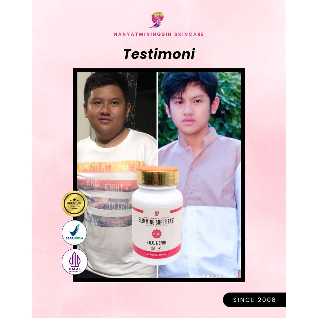 Kapsul MJ Pelangsing Tubuh Cepat Nany Atminingsih Skincare