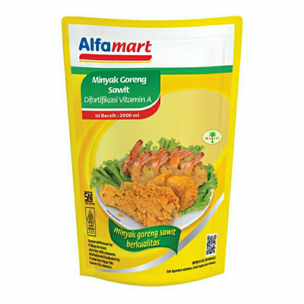 

TERMURAH - Alfamart Minyak Goreng Pouch 2 L