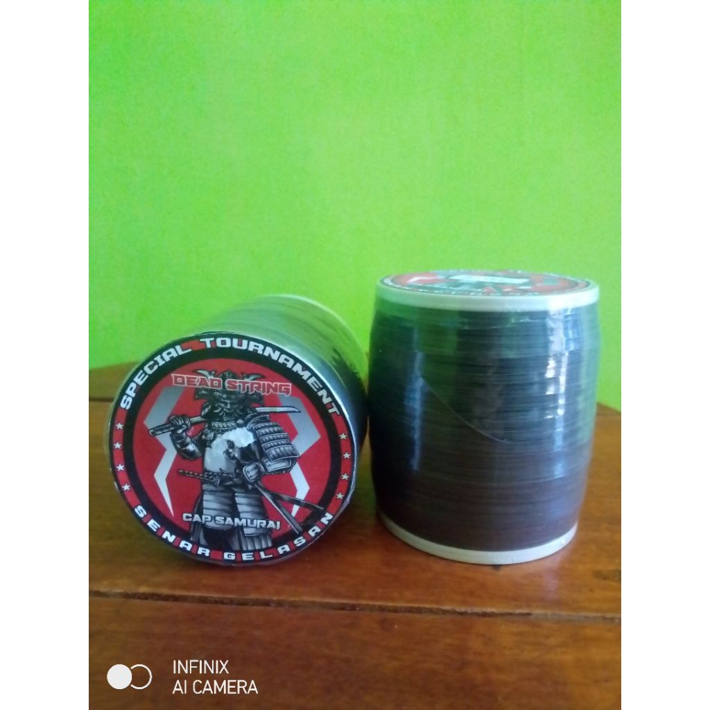 SENAR GELASAN MATOT SPECIAL "SAMURAI" 1600 YARD BAHAN PUTIH IMPORT