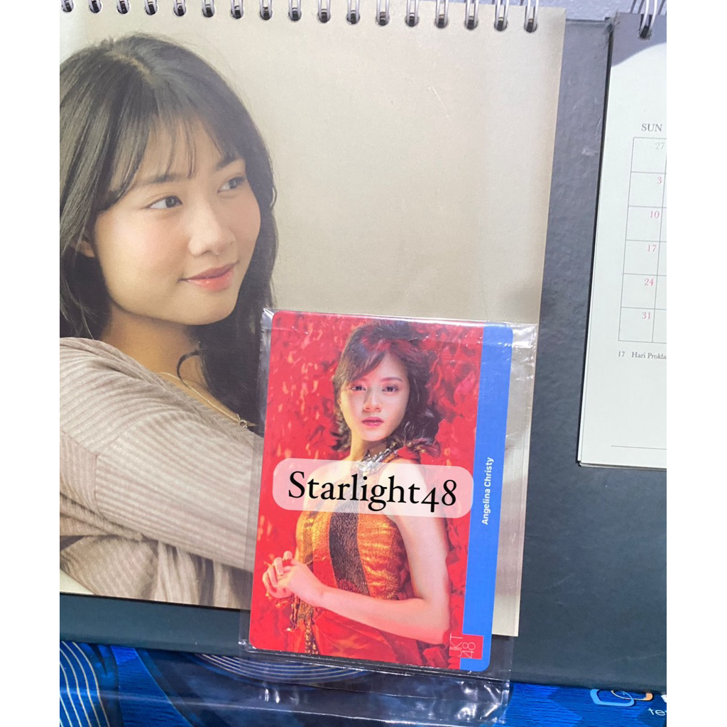 Photocard pc christy 10th anniv tour atau fushidara(musim panas) jkt48 official