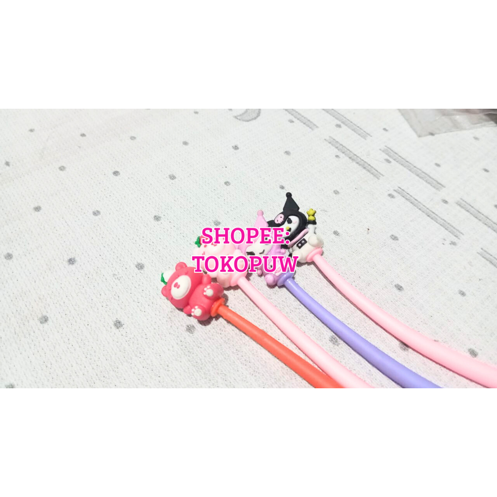 

*TOKOPUW* [READY LANGSUNG KIRIM] Pulpen Letoy Unik Anak Bear Kuro-mi Pastel Karakter (Lucu & Imut)