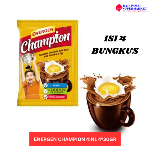 

Energen Champion 4in1 Isi 4 sachet