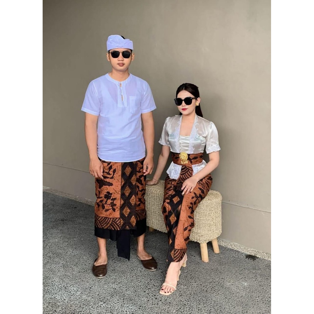 Set Couple Indigo/ Couple Set Busana Bali