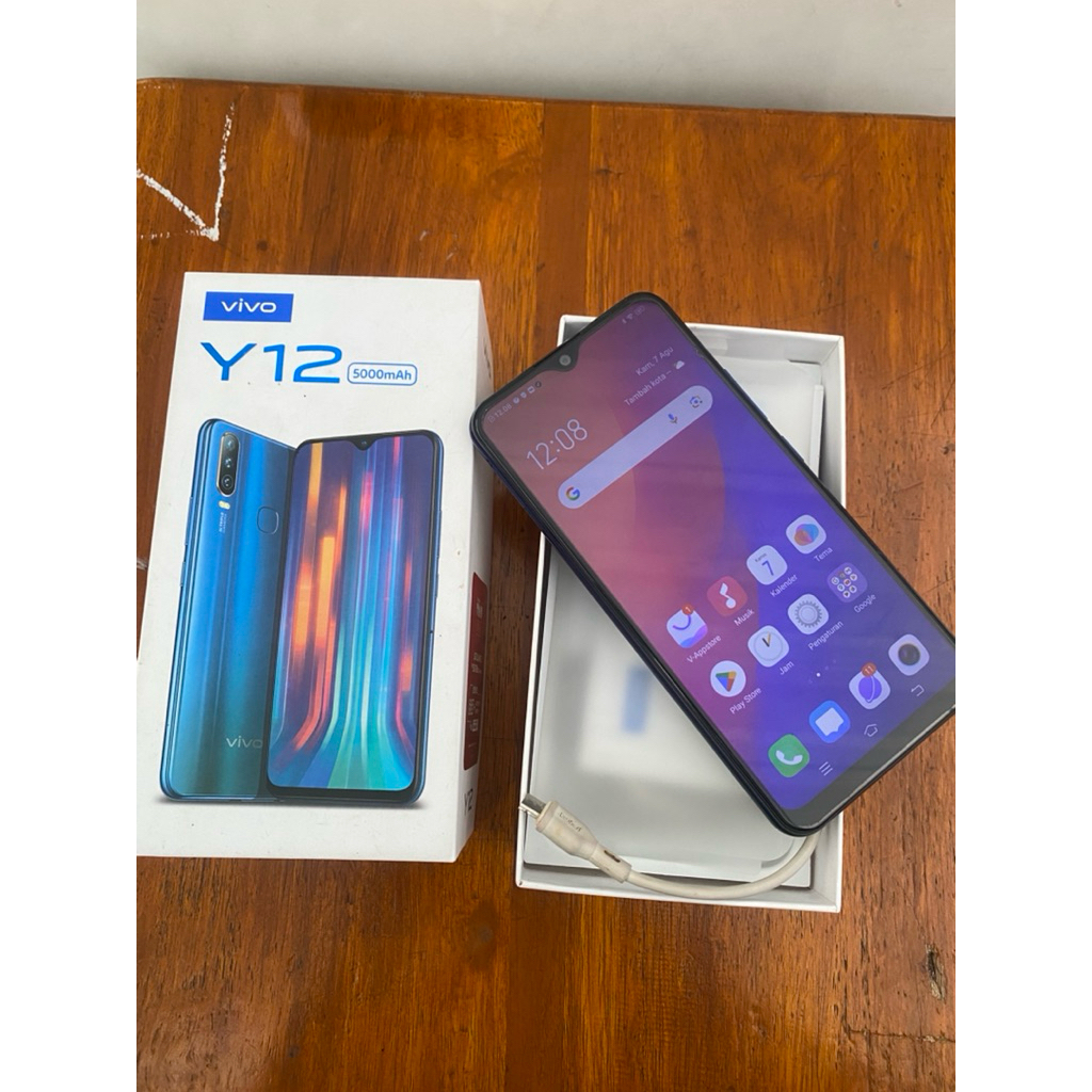 Second mulus vivo y12 3/32gb full ori