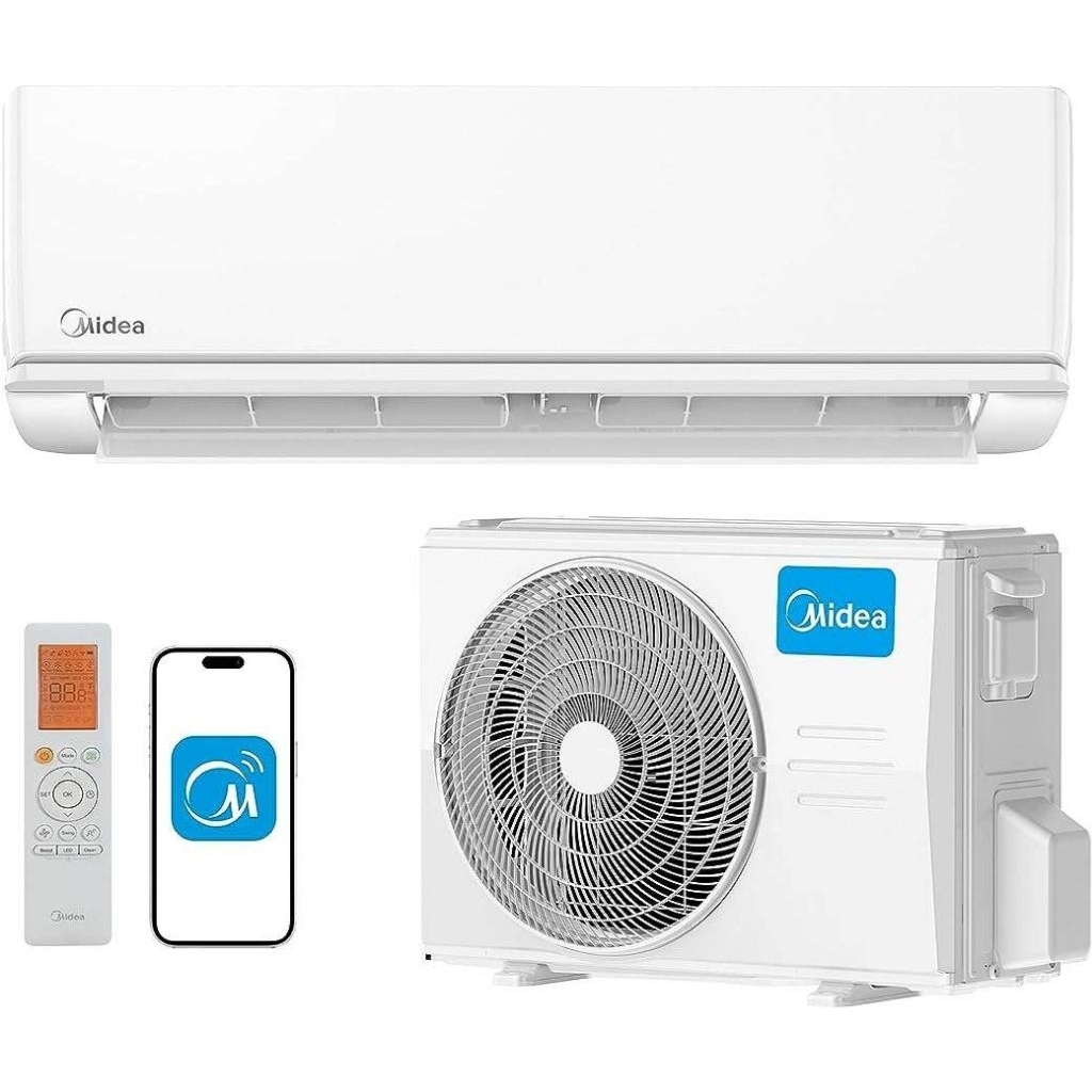 Midea MSAFE-05CRN2X AC Split 1/2 PK Wall Mounted R32