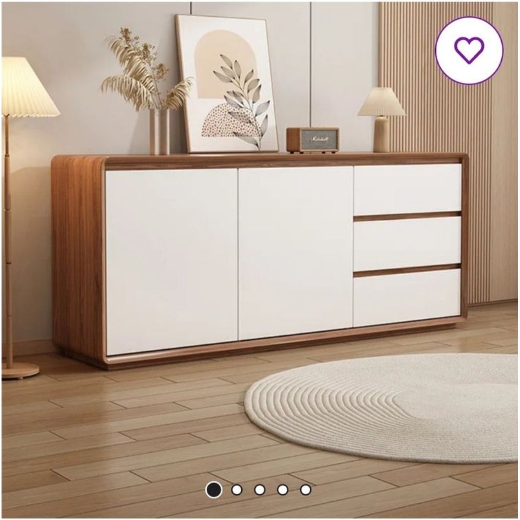 MN.55 Meja nakas meja drawer kabinet drawer meja laci 2 pintu 3 laci