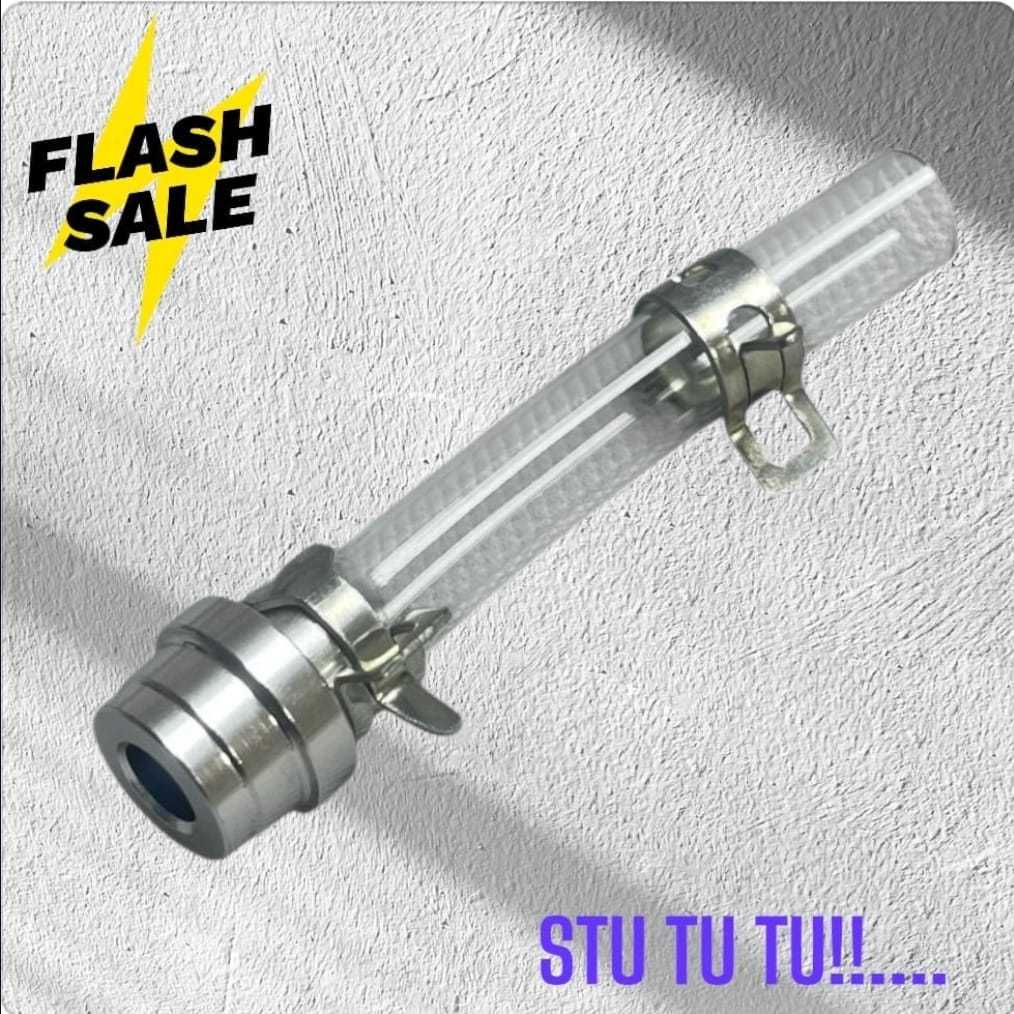 STUTUTU SILVER CNC SELANG TEMPAT PEMBUANGAN FILTER UDARA / TUBE DRAIN SELANG PEMBUANGAN FILTER UDARA