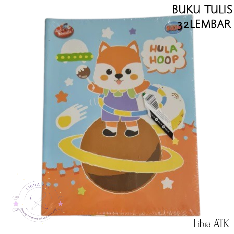 

SIDU Buku tulis 32 lembar isi 10 buku 1pack