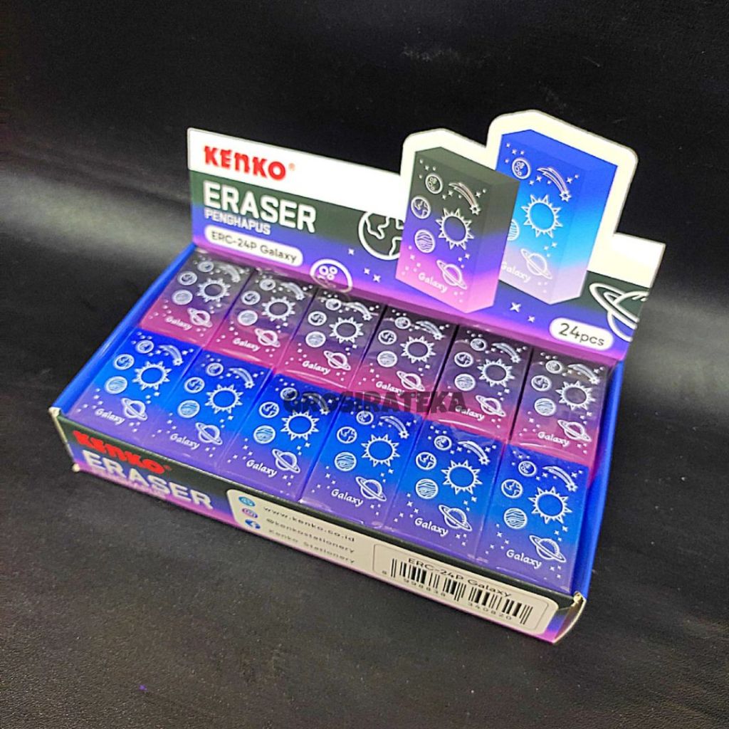 

ERASER, PENGHAPUS, STIP ERC 24P GALAXY KENKO