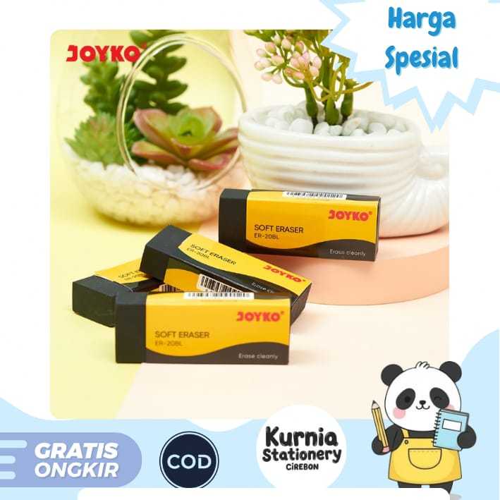 

Joyko Penghapus Eraser ER-20BL Hitam Besar (Satuan)