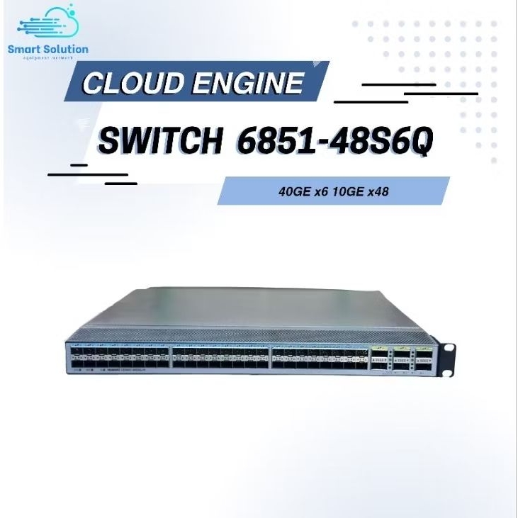 Cloud Engine Switch CE6851-48S6Q-HI 40GE x6 10GE x48