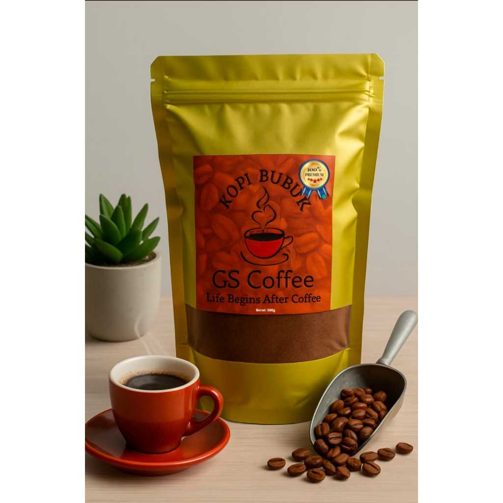 

( 500g ) KOPI HITAM BUBUK GS PREMIUM – KOPI HITAM PREMIUM QUALITY – KOPI HITAM PREMIUM