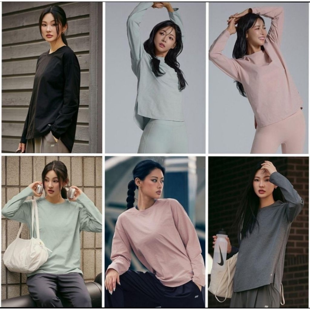 STL Fresh Light Air Long Sleeves // Kaos olahraga wanita