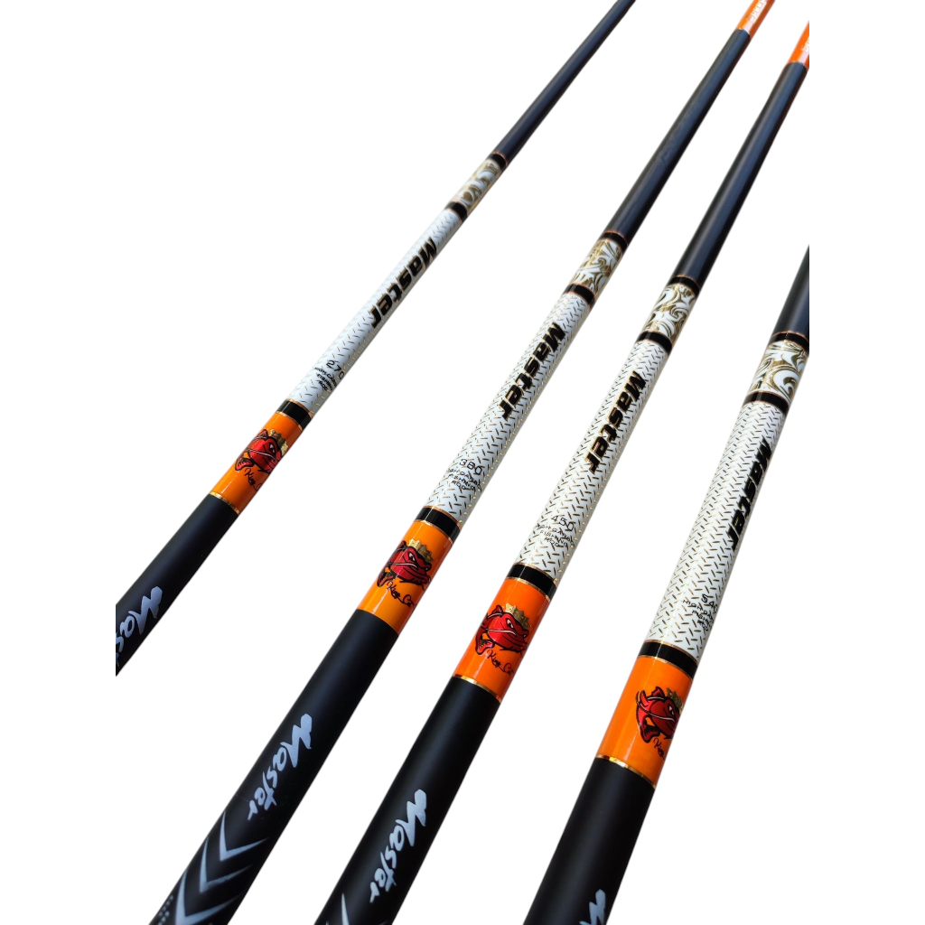 Joran tegek king catfish master 270 360 450 carbon by gamaru ruas panjang