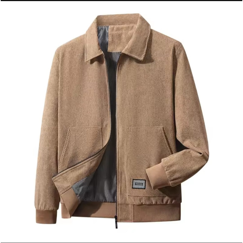 TheLucky.Store jaket bomber corduroy unisex pria/ jaket corduroy pria/ jaket corduroy