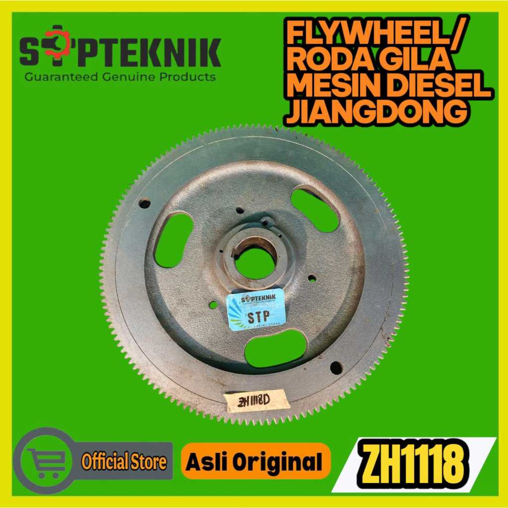 Flywheel atau Roda gila (Starter model) ZH 1118D Jiangdong