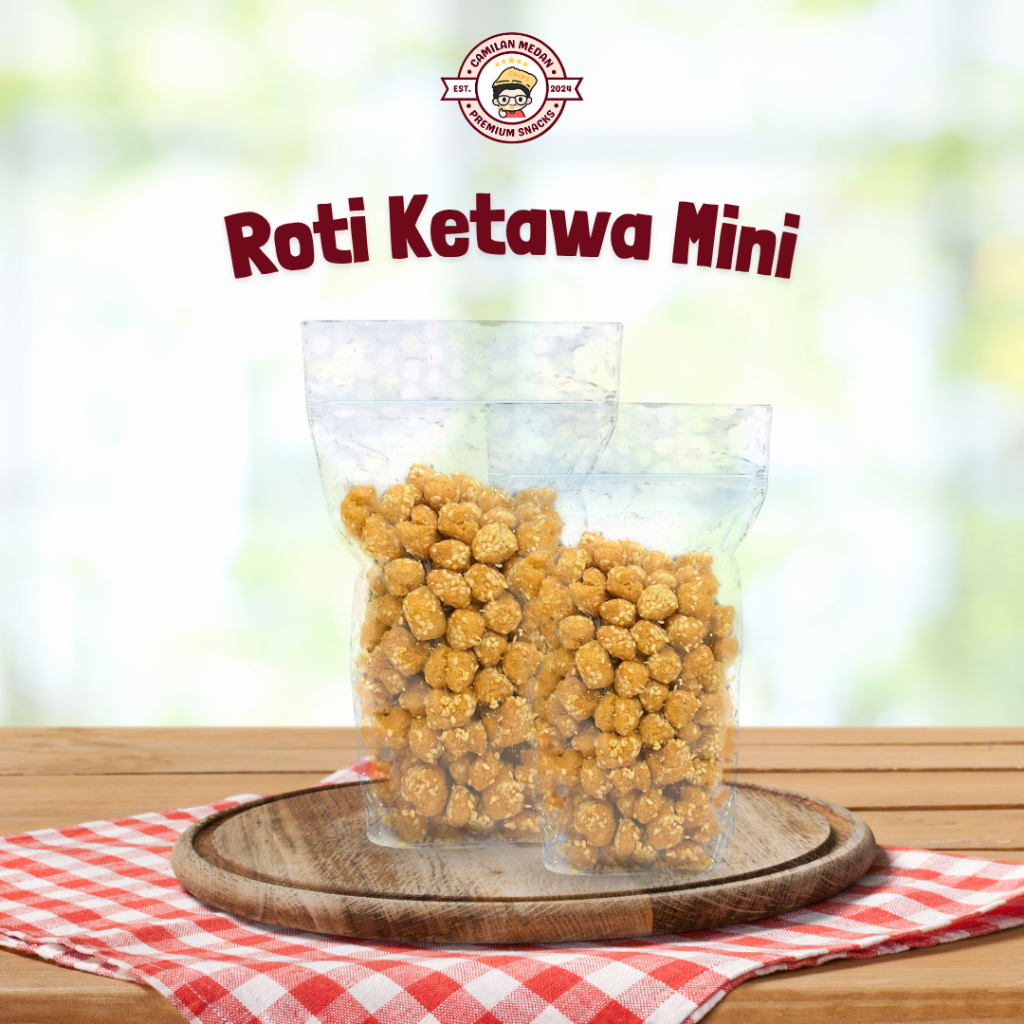 

Roti Ketawa Mini Kue Jadul Murah Snack Cemilan Ringan Camilan Medan 250 dan 500 gram