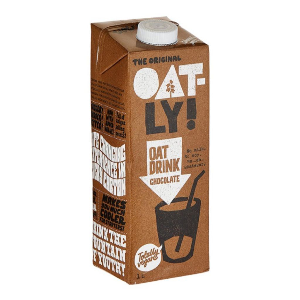 

Oatly Susu Oat Cair Cokelat Kotak 1 L