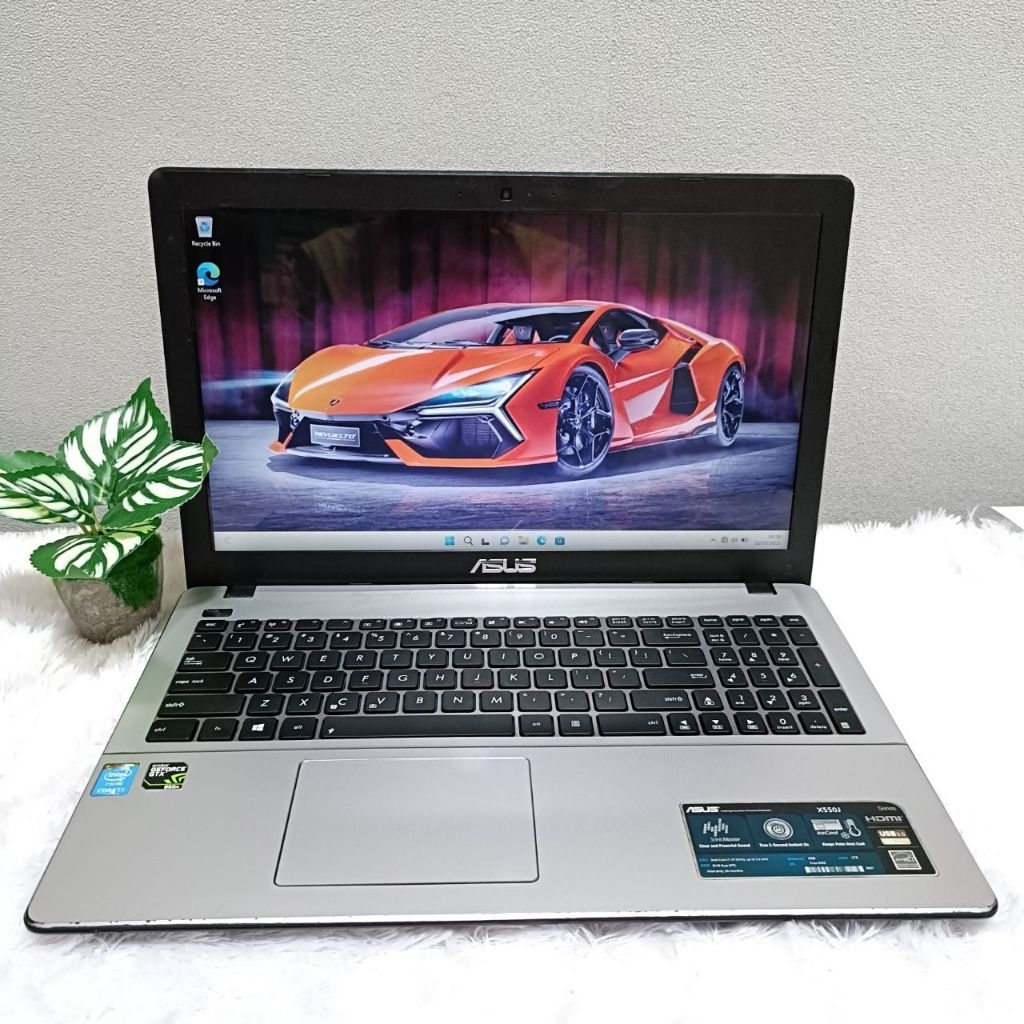 LAPTOP ASUS X550J INTEL CORE I7 4720HQ NVIDIA GTX950M 2GB RAM 8GB SSD 256GB LAYAR 15.6 INCH