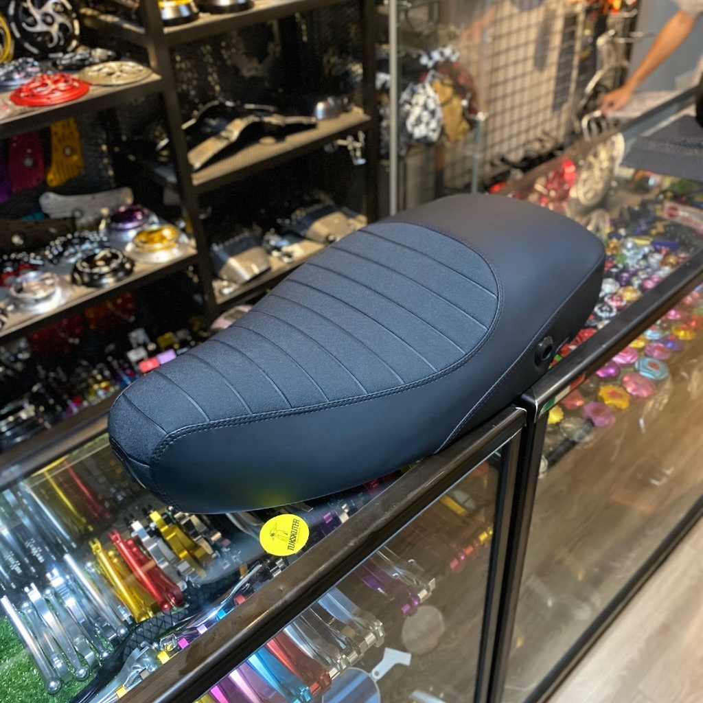 Jok Saddle Semi Single Seat Model Recaro Basic Vespa S LX 2V 3V IGET Original