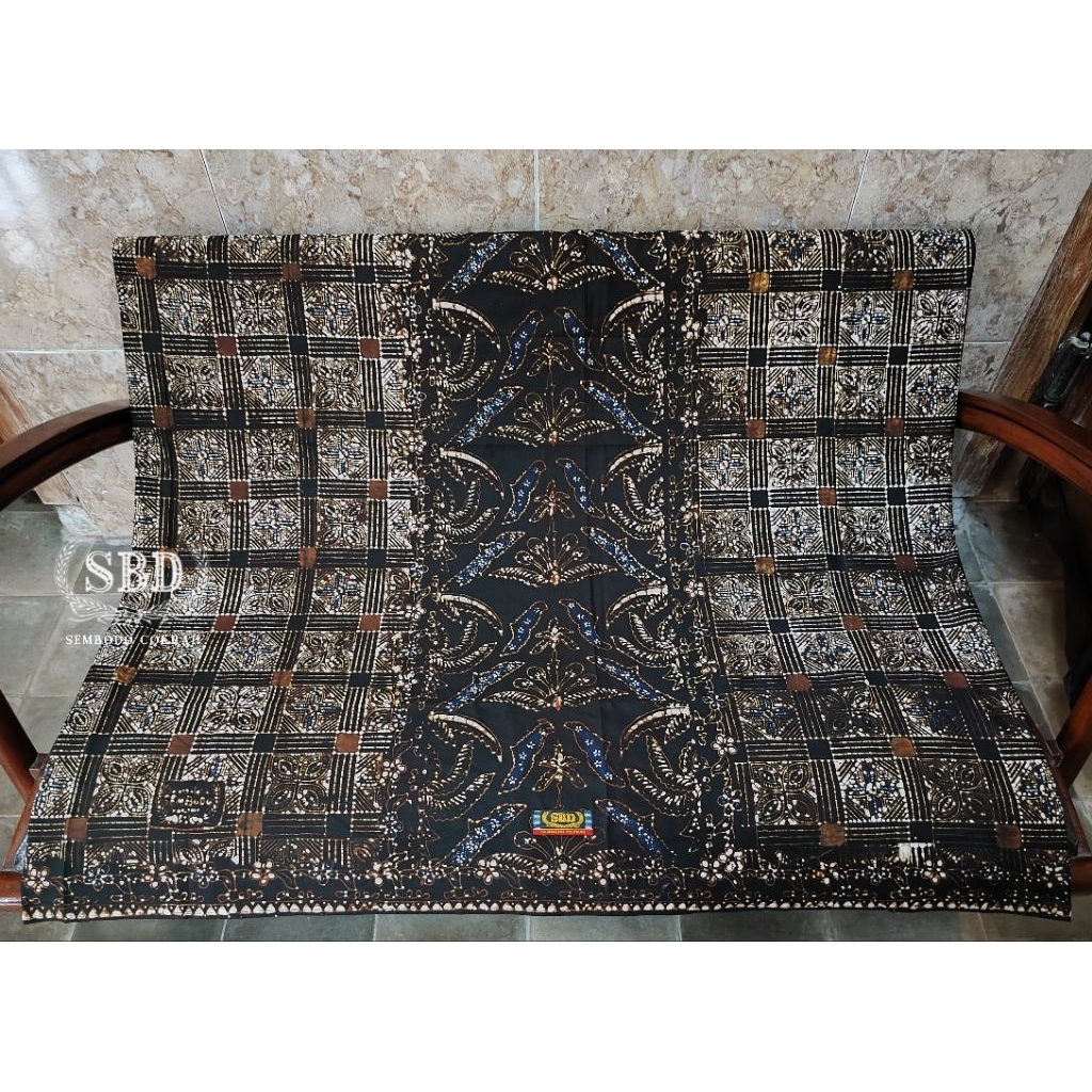 Sarung batik sembodo cokrah motif truntum songket Klasik-Ori