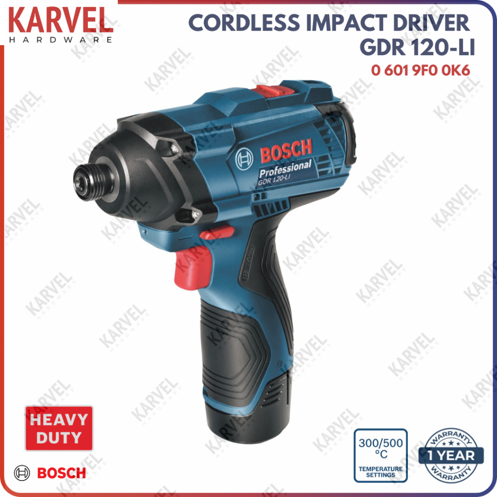 BOSCH Bor Obeng Impact / Impact Driver GDR 120-LI