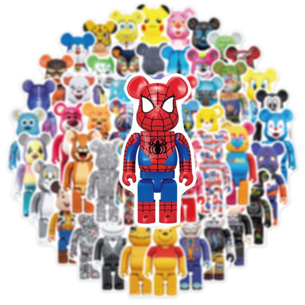 

[50 Pcs] DECO STICKER | STICKER DIY | JURNAL AESTHETIC [DS-138] BERUANG BLOK Animasi Karakter Cartoon Sticker Koper, HP Laptop Tumbler Komputer