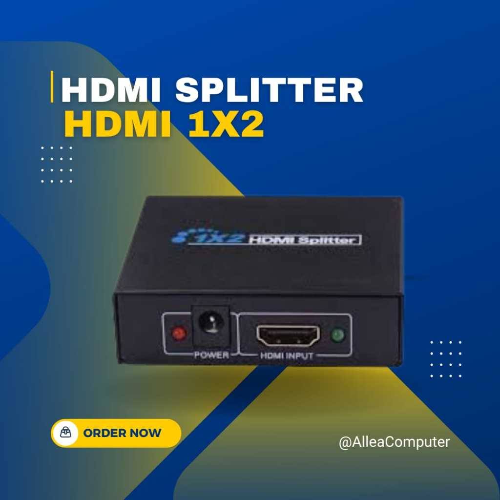 HDMI Splitter 2 PORT HDMI SPLITTER