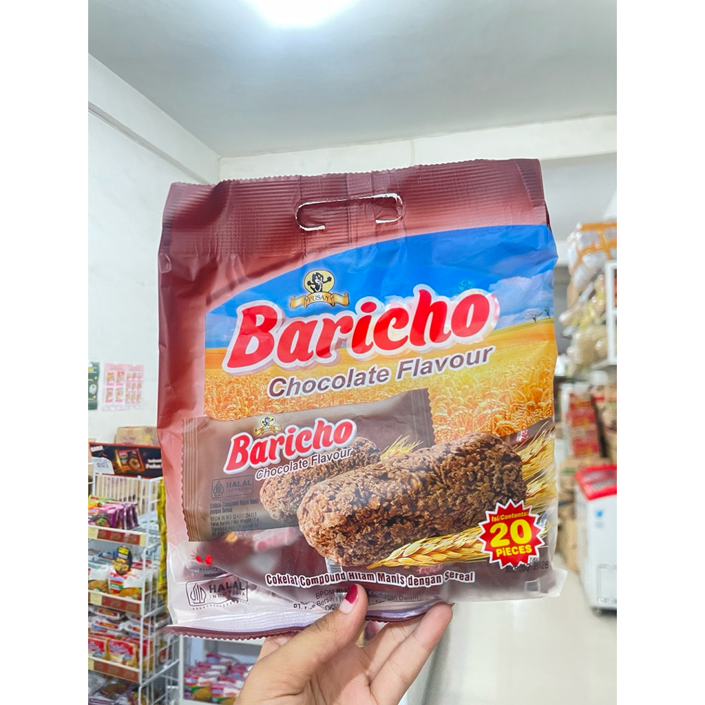 

Baricho Chocolate Flavour isi 20pcs | jajanan oat | jajanan jadul