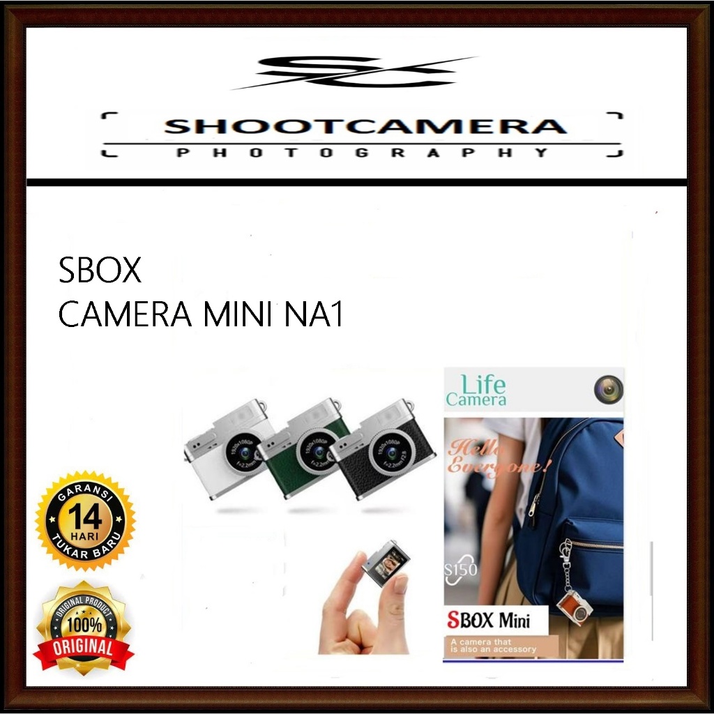 CAMERA SBOX MINI NA1 - SBOX MINI NA1 LIFE STYLE CAMERA