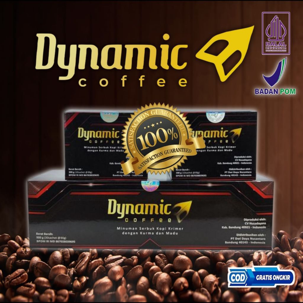 

kopi dynamic dinamik original asli 30 sachet 3 box