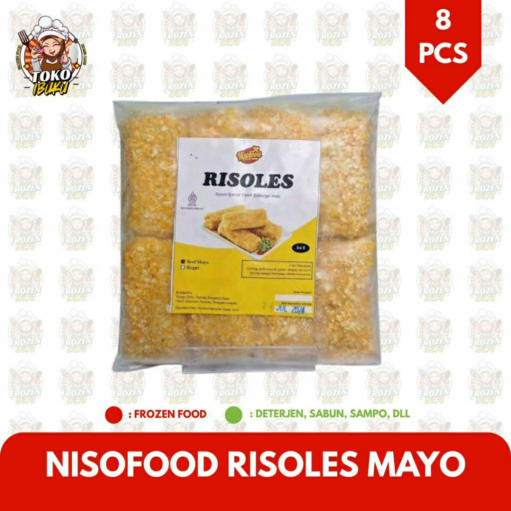 

Nisofood Risoles Mayo isi 8 pcs