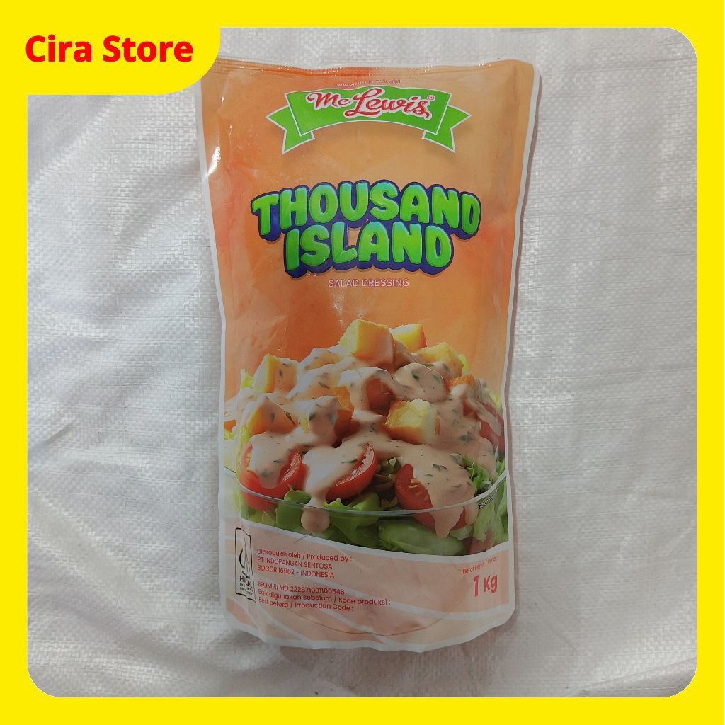

Mc Lewis Salad Dressing Thousand Island 1kg