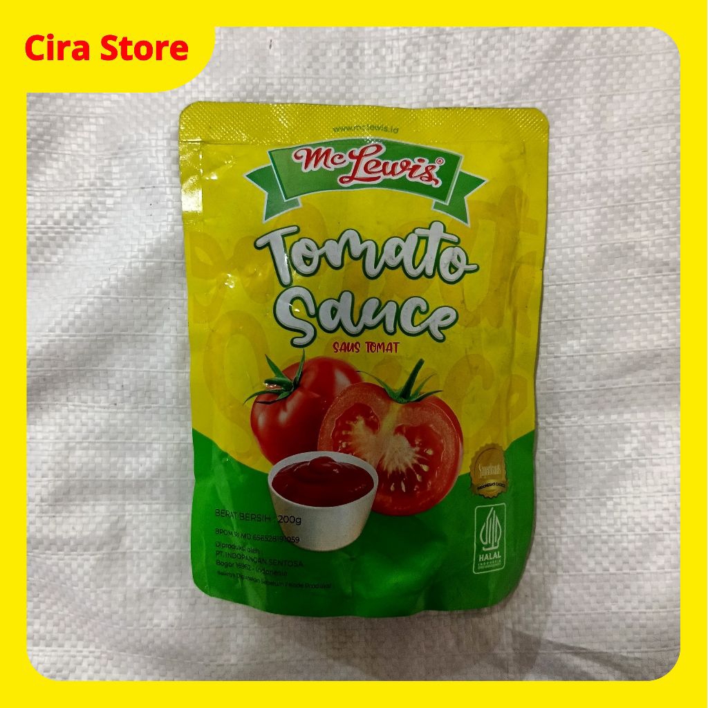 

Mc Lewis Saos Tomat 200g (Tomato Sauce)