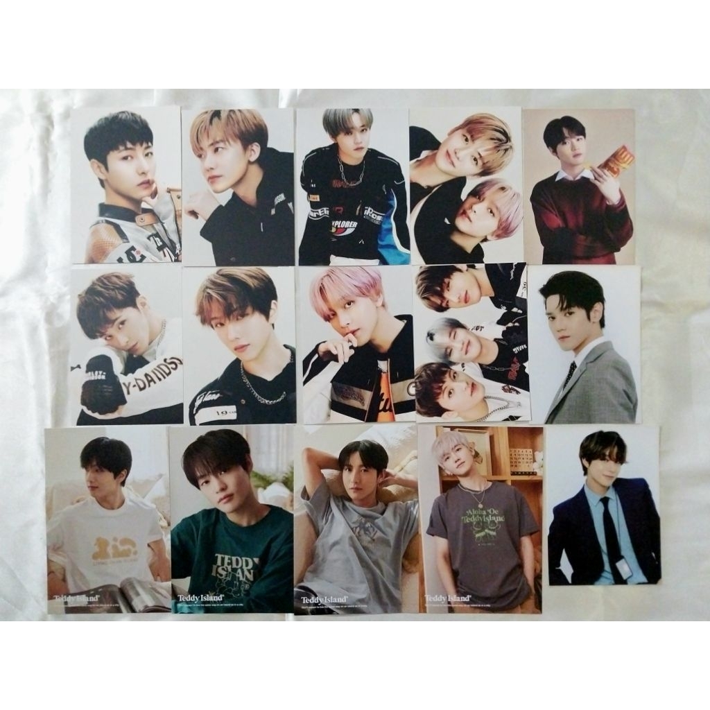 (ready) official postcard nct dream 127 the dream show tds 2 teddy island cinema fanmeeting online c