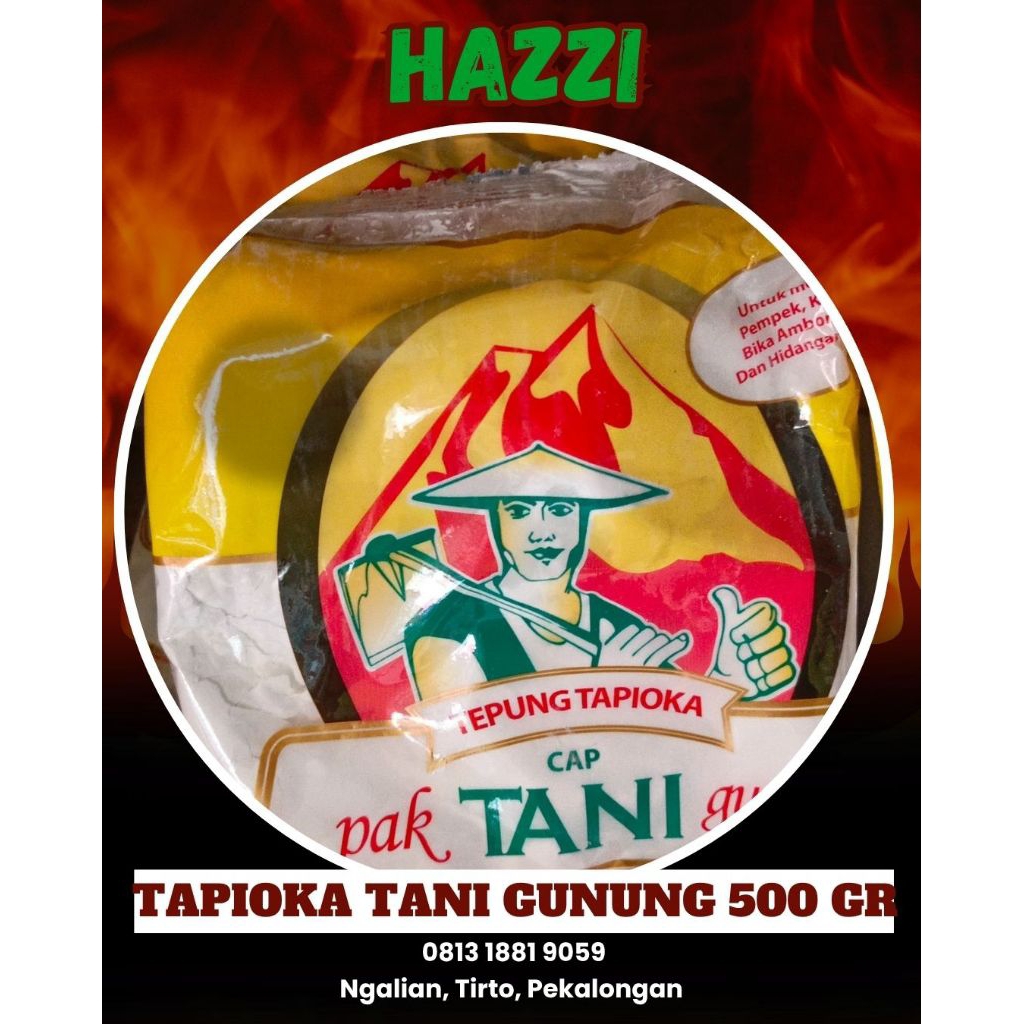 

SANGAT MURAH - Tepung Tapioka merek Tani Gunung - 500GRAM