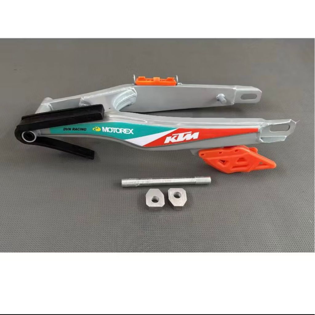 SWING ARM REPLIKA KTM PNP CRF KLX DTRACKER // ARM REPLIKA KTM SET KARET PLUS TENSIONER SET DUDUKAN S
