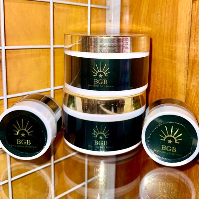 LOTION BGB Paket Pemutih Badan BGB Body Cream Whitening Original Bibit Pemutih