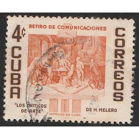 

A 11299 SATU BUAH PRANGKO CUBA NOMINAL 4C TEMA LUKISAN RETIRO DE COMMUNICACIOMES DENGAN KONDISI SUDAH ADA CAP