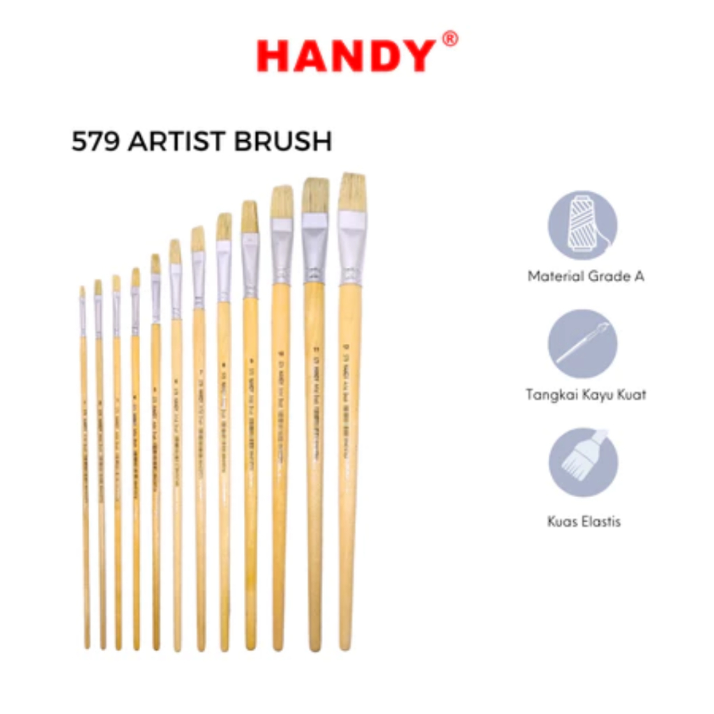

Kuas HANDY 579 Pure Bristle China No 1-12 (038026)/(038027)/(038028)/(038029)/(038030)/(038031)/(038032)/(038033)/(038034)/(038035)/(038036)/(038037)