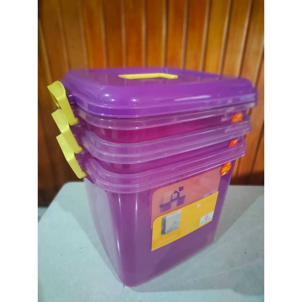 Box Container+Handle Q-Bic 40 Liter Merk Claris