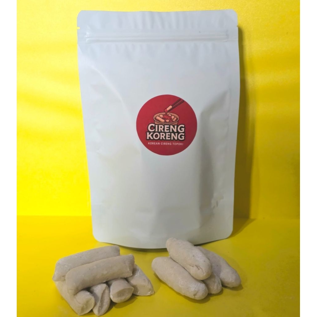 

Cireng Topoki Polos isi 12/ saus topoki/ saus rose/ chili oil/ kuah keju