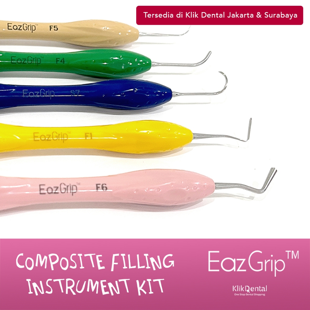 KLIK DENTAL EazGrip Composite Filling Instrument Kit